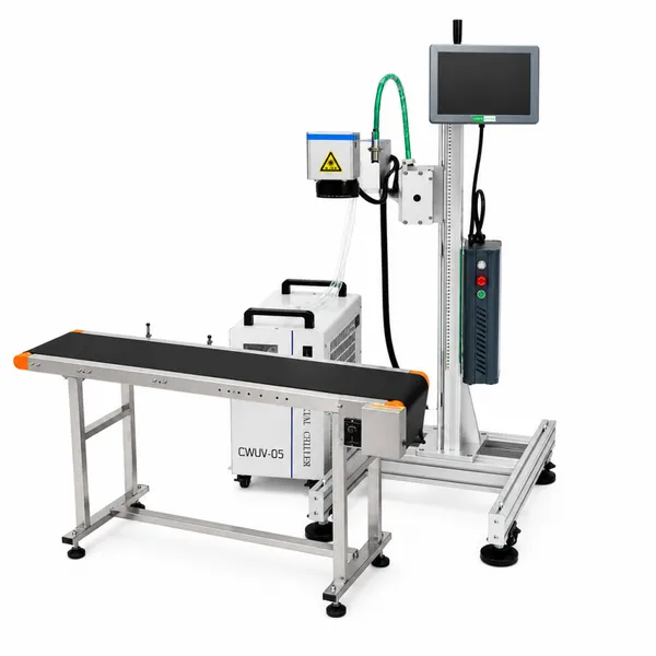 ZCINKJETS 25W High Power 355nm UV Flying Laser Marking Machine for Automatic Packaging Line Large Area QR Code Traceability Coding photo-3