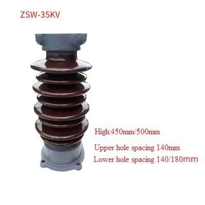 Customized Ceramic Post Insulator With 1-Year Warranty for 20kv 10kv Systems photo-2