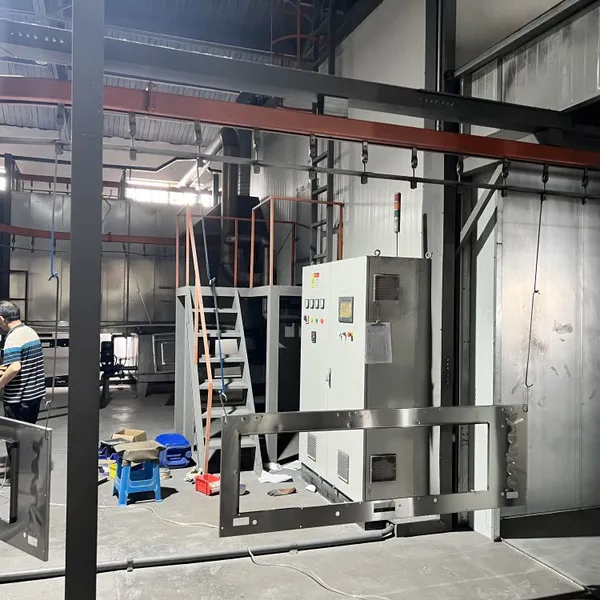 Adjustable Speed Automated Metal Tool Powder Coating Line Applied in Construction Metal‑tool Manufacturing photo-4