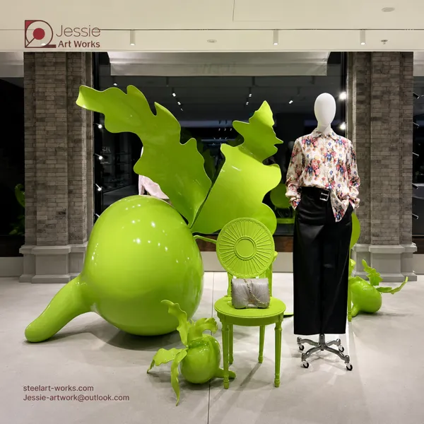 Fiberglass Sculpture for Hotel and Resort Decoration photo-3
