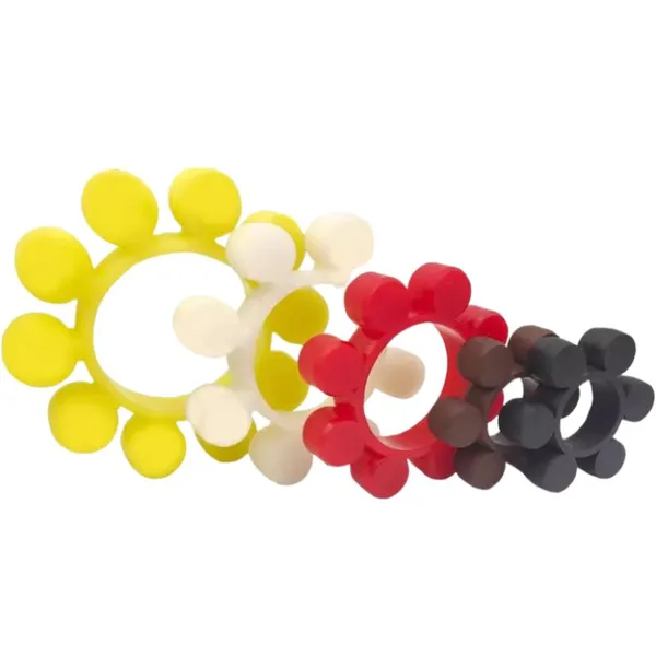 OEM Custom Polyurethane Insert Industrial Machinery Rubber Elastic Jaw Shaft Coupling Spider