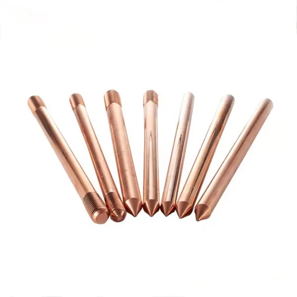 Copper Bonded Steel Grounding Electrode ASTM B416 for Solar Power Systems