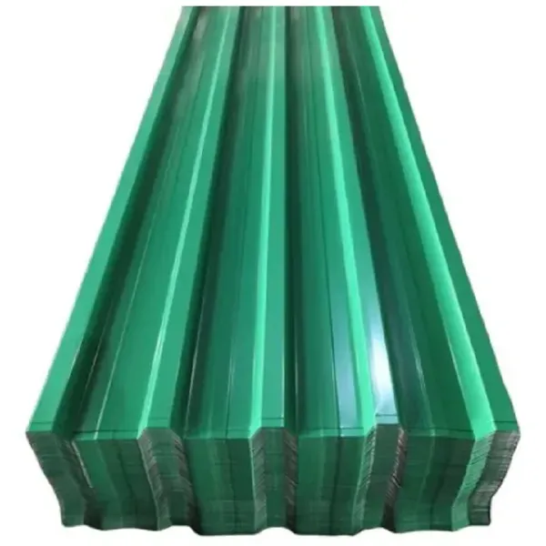 0.35mm Thickness PPGI Color-Coated Corrugated Sheet 20 Gauge Galvanized Steel