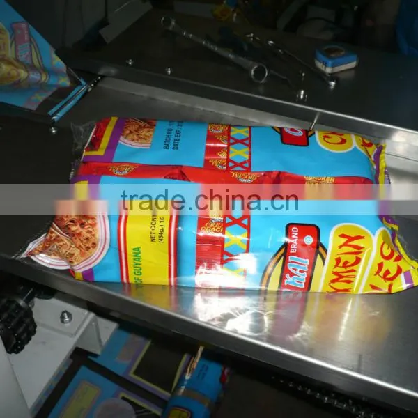 Three Servo Motor Biscuit Packaging Machine Without Tray photo-3