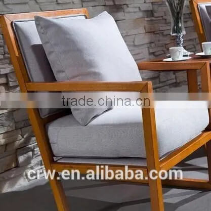 RCH-4314 Popular Latest Hand Shaped Wood Chair for Living Room photo-2