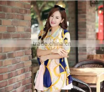 China Factory for Woman Scarf,Fashionable Printed Scarf, Silk Scarf photo-3