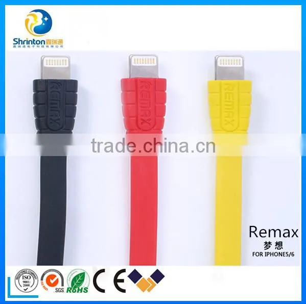 Remax Dream 2.1A 1.0M USB Cable for Iphone 5 photo-4