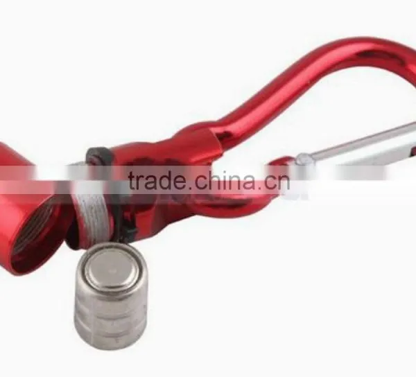 Promotion Gift Pet Neck Location LED Flash Light Carabiner Lamp photo-4