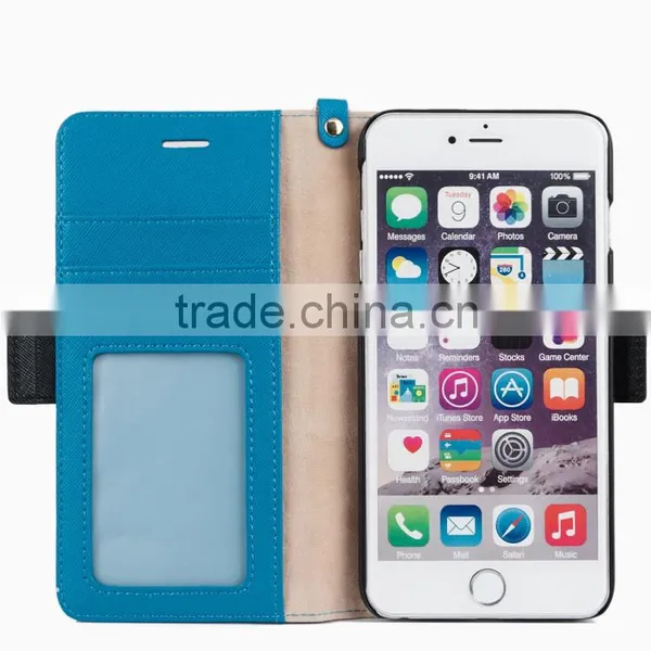 Printing PU Flip Case For Smartphone for IPhone 6/6s for Lady/Women/Female photo-3