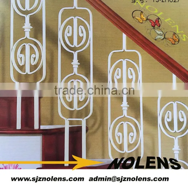 Residential Simple Interior Cast Iron Railings/stairing Railing/wrought Iron Hand Railings/interior Wrought Iron Stair Railings