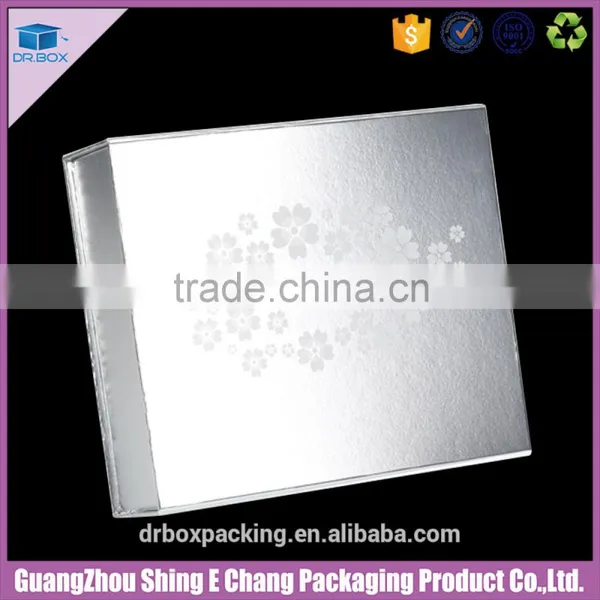 Light Silver Printing Frosted Paperboard Cosmetic Packaging photo-5