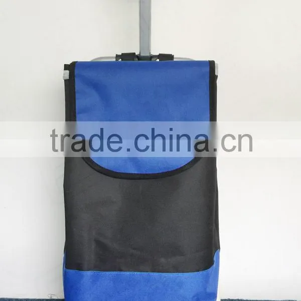 Stretch Out and Draw Back Shopping Trolley Bag
