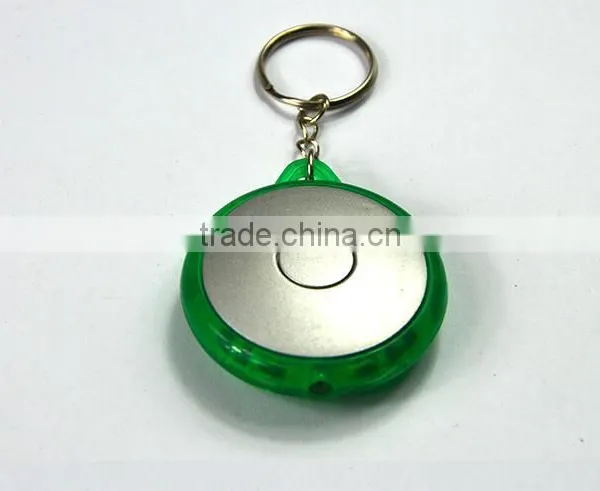 Cheap Round Shaped LED Torch Light Key Chain Worldwide Shipping Wholesaler photo-5