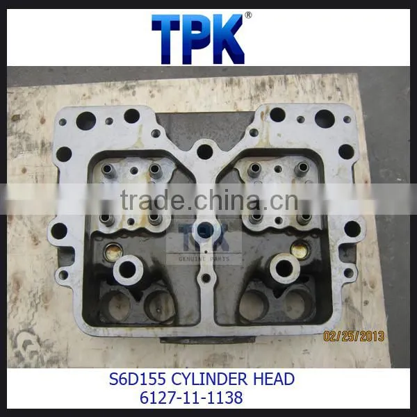 S6D155 SA6D155 CYLINDER HEAD 6127-11-1138 photo-2