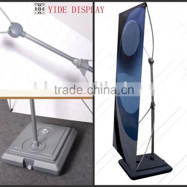 Out Door Banner Stand/Aluminum Water Base X Banner Stand