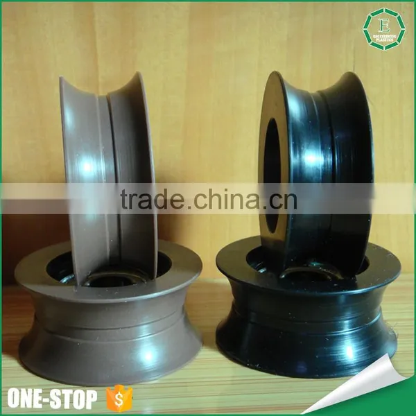 Guangzhou Professional Moulded Injection Pa66 Nylon6 mc Nylon Roller Bearing Pulley Quality Choice photo-2