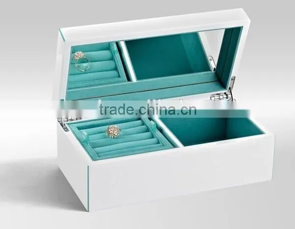 Luxury Wood Piano Glossy Lacquer Finished Handmade Wooden Box Wooden Jewelry Box Wooden Accessories Box photo-2