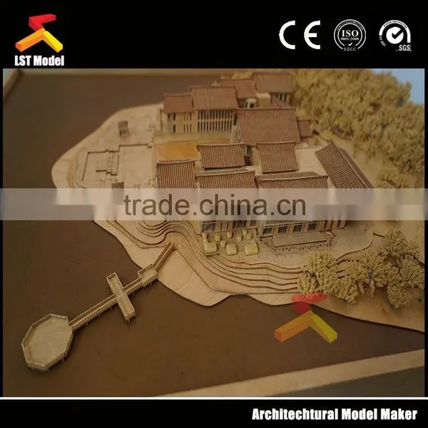 Real Estate Architectural Model Making With Miniature People and Tree Decoration photo-6