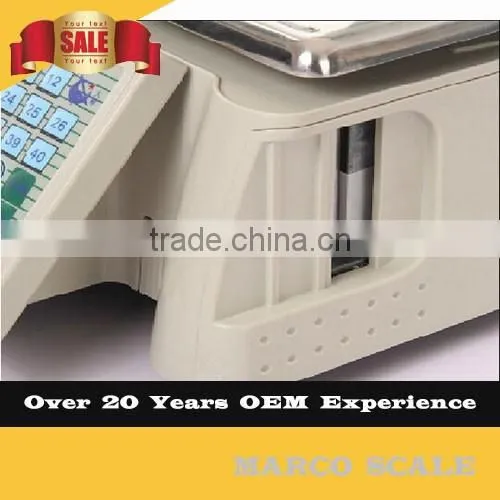30kg Barcode Label Printing Scale photo-6