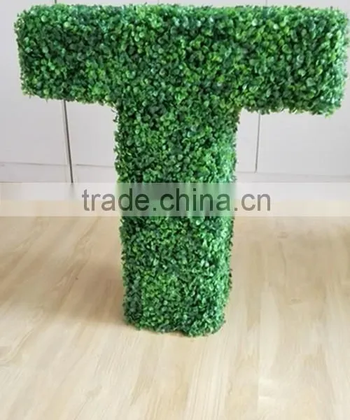Landscaping Artificial Different Shape of Boxwood Grass Wall photo-2