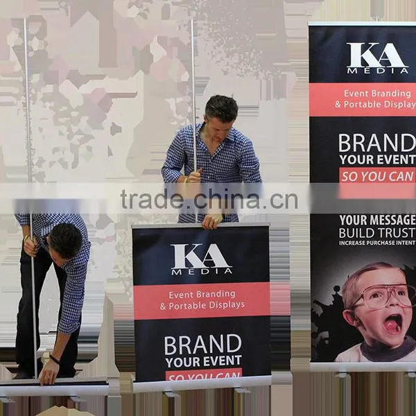 High Quality Custom Indoor And Outdoor PVC Vinyl Printed Pull Up Standing Banner,Advertising Display Banner Pinting photo-3