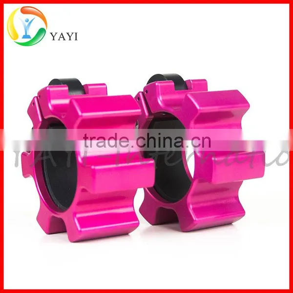 Crossfit Olympic Standard 5 cm Aluminum Barbell Clips Quality Choice photo-6