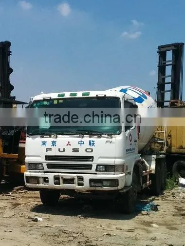 10cbm Used Condition Fuso Concrete Mixer Liebherr Truck Mixer for Sale photo-3
