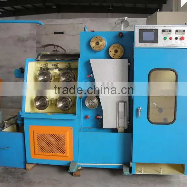 15Dies Fine Wire Drawing Machine With Online Annealer Copper Wire Processing Equipment photo-4