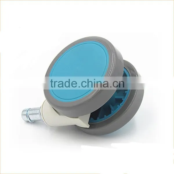 Shenzhen BL Colorful 64mm Rotating TPR Appliance Furniture Caster Wheels for Air Cleaner photo-5