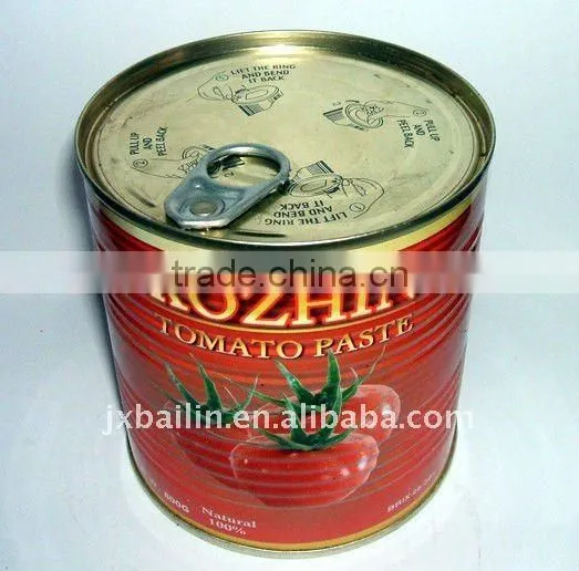 Natural Fresh Tin Canned Tomato Paste With Good Quality photo-3
