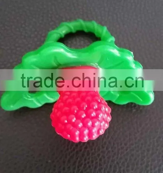 2016 Funny New Design Strawberry Shape Pacifier & Colorful Baby Toy Quality Choice photo-2
