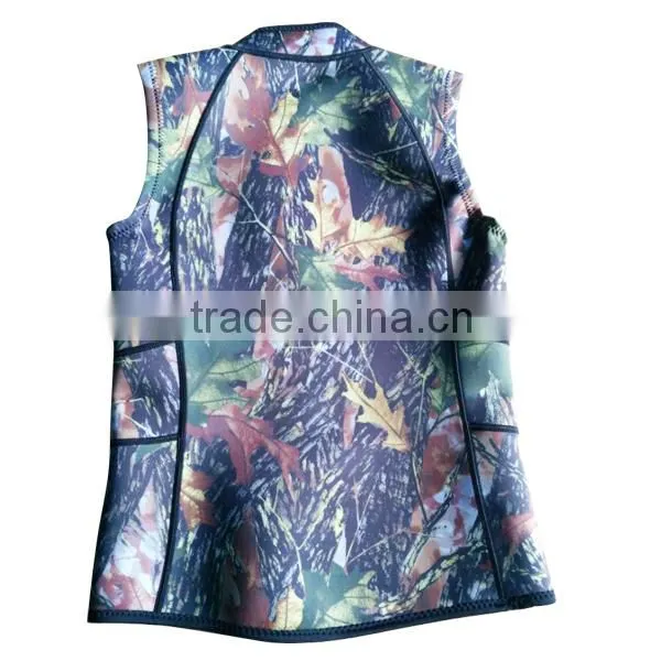 Neoprene Fabric Top Sale Camouflage Thickness Vest Neoprene Jacket photo-3