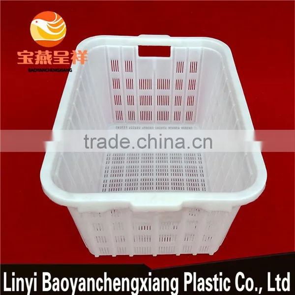 595x430x305mm Plastic Produce Basket for Turnover Transportation photo-3