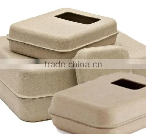 Molded Pulp Fibre Clamshell for Gift Packaing