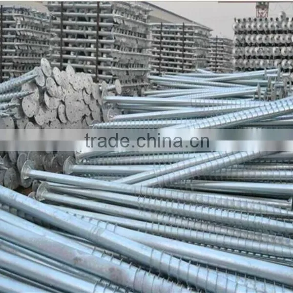 Factory Sale OEM Hot Galvanized Fence Post, Ground Post ,solar Ground Piles photo-3