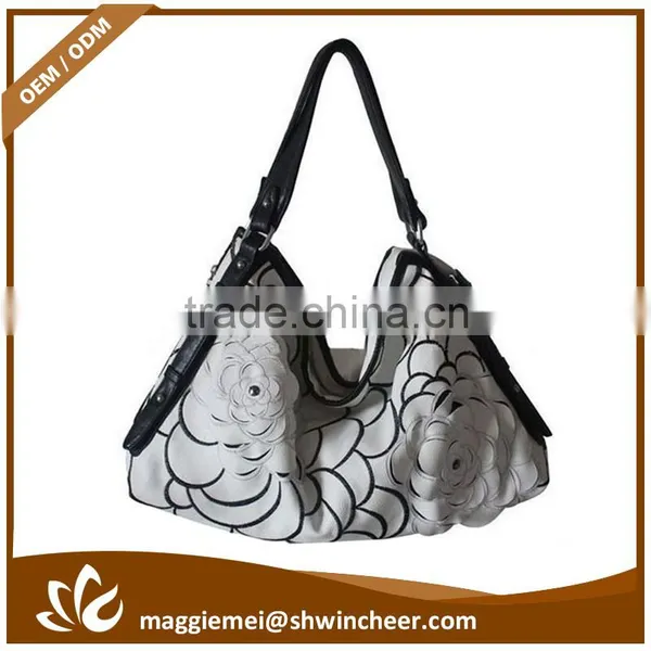 2015 Designer Emboss Elegance PU Fashion Lady Handbag for Women