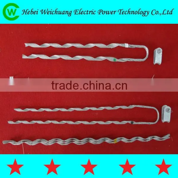 High Quality ADSS/OPGW Clamp Preformed Guy Grip Dead End-tension Clamp photo-2