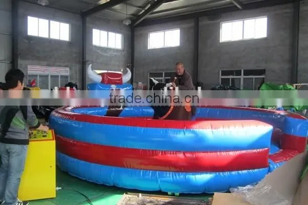 Exciting Party Sports Game Inflatable Mechanical Bull for Adults photo-2