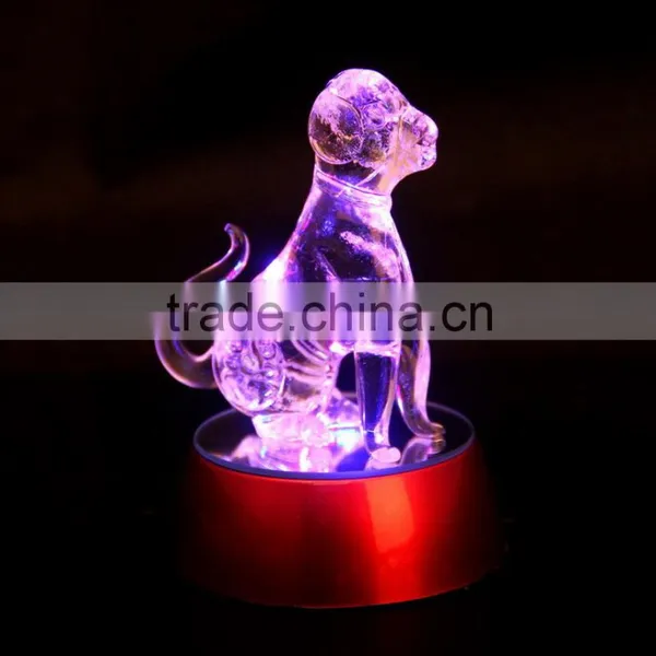 Hot Chinese Zodiac Animal Dog Figurines Crystal Gift Craft for Sale From China photo-2