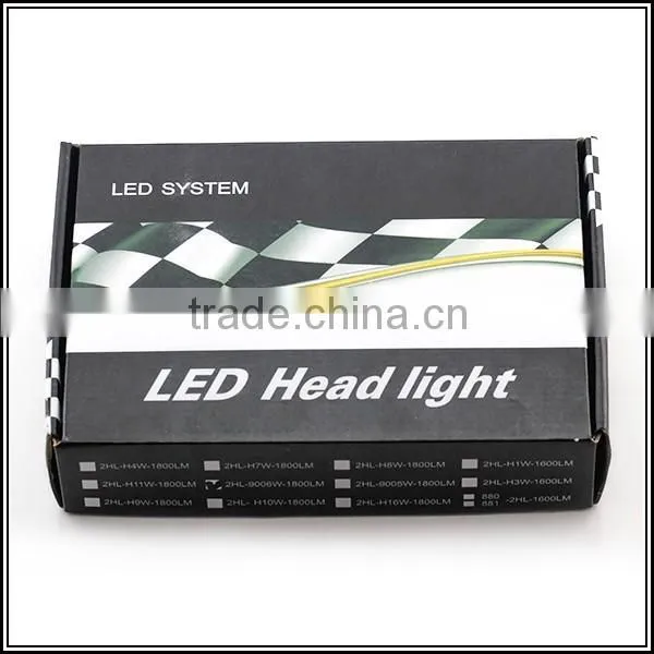 Wholesale 12-24V H1 Car LED Headlight 50W H4 H7 H8 H9 H10 H11 H16 9005 9006 Auto Headlights Kit For Car photo-6