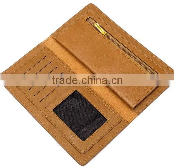 Business Card Wallet,fashion Men Leather Wallet,PU Wallet With Logo Custom photo-4