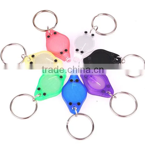 High Quality Shenzhen Manufacturing 20000mcd Plastic Pvc Led Keychain Factory photo-3