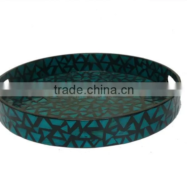 Mother of Pearl Inlaid Tray photo-4