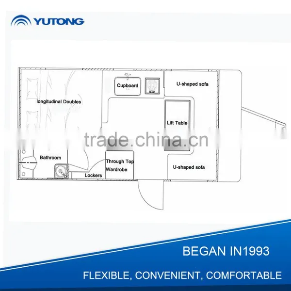 YUTONG Luxury Caravan Trailer For Sale photo-4