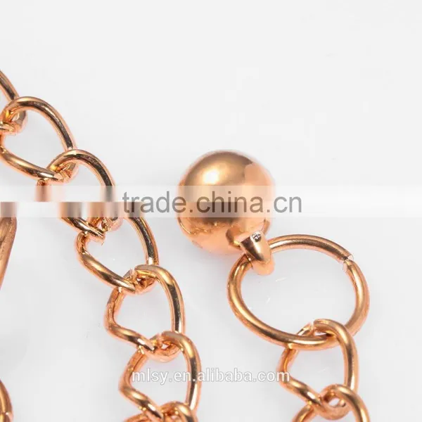 Fashion Golden Plated Belly Chain Brightness F1-80122 photo-4