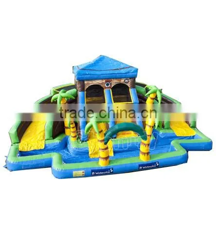 Water Park Pirate House Jungle Inflatable Giant Adults/kids Inflatable Water Park Playground