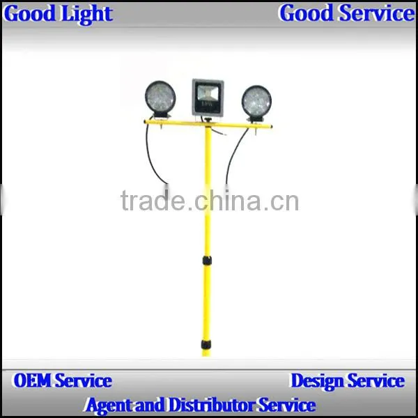 Hot Selling 160cm 200cm Yellow Triangle Bracket and Mount Stand Led Headlight Work Light Quality Choice photo-5