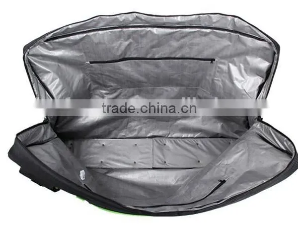 Polyester Bicycle Carry Bag Folding Bike Bag With Wheels With Two Pieces Spare Tire RYB075 photo-6