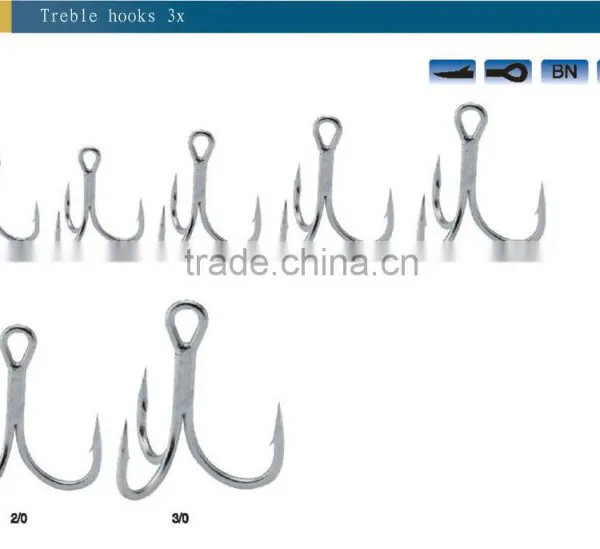 Wholesale High Quality Treble Fishing Hook