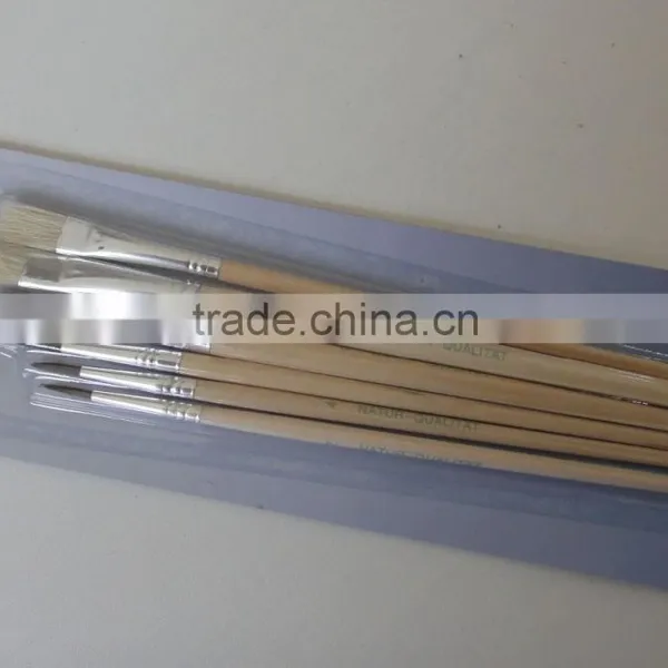 1 '' 2" 3" Bristle Paint Brushes photo-3